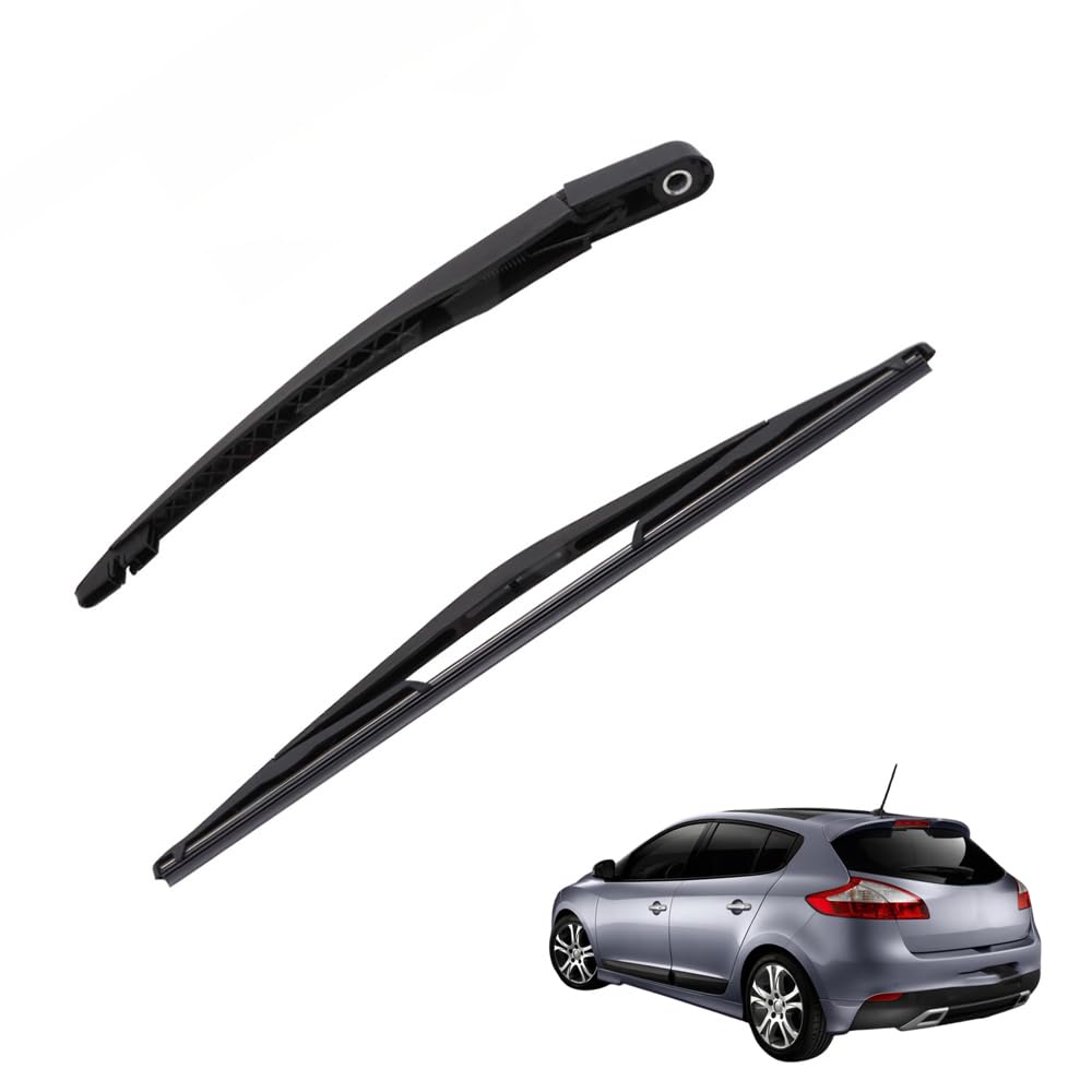 Amhvmu Normal Rear Windscreen Wiper Blade Arm Set Fit For Renault Megane I 96-03