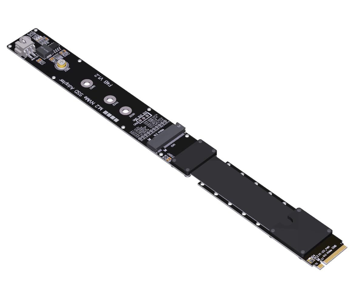 Amazon.com: JMT ADT-F44 PCIe 5.0 X4 Extension Cable gen5 128G/bps