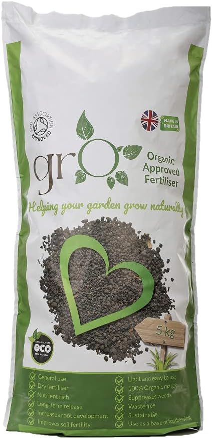The Gro Company Gro Organic Top Soil Fertiliser - Perfect Soil Improver Enhancer, 100% Chemical Free Soil Feed for Growing, 00GRO
