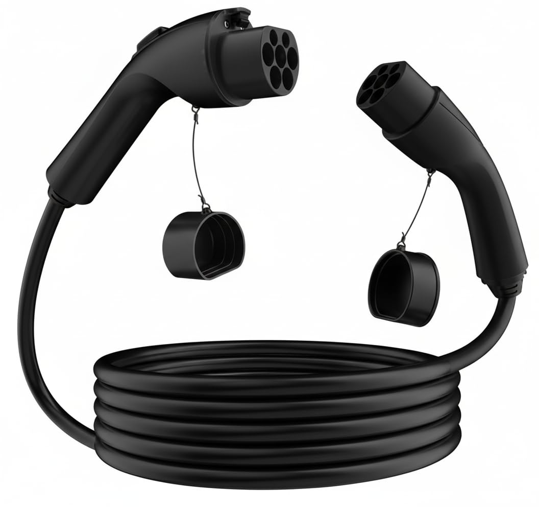 Premium EV Charging Cable | Type 2 to GBT Cable | 22kW, 32A, 5M | Fits Chinese EVs Like BYD, ID.4/6, Changan, Rox, Leopard, Avatar & More