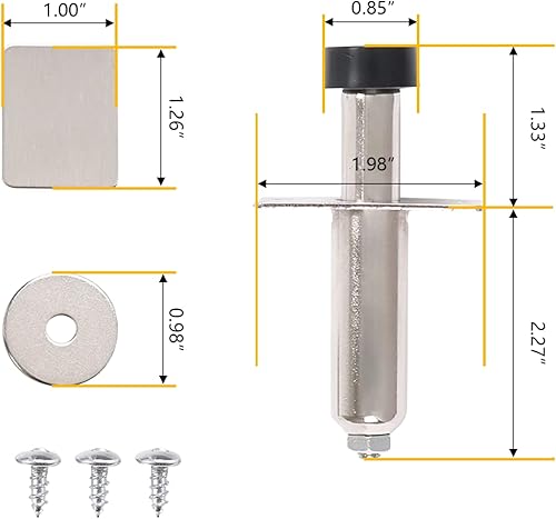 Miniatura 5 de LLNSEAUTO Kit de manija de puerta afeitada de dos puertas solenoide de popper barra de calor camión con puerta de popper sistema de entrada sin