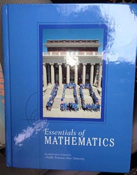 Hardcover Essential of Mathematics: Second Custom Edition for Middle Tennessee State University (second) Book