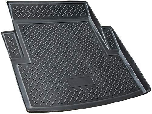 Bandeja para maletero Recambo con borde protector para coche BMW Serie 3 E90 Sedán de 2005 a 2011