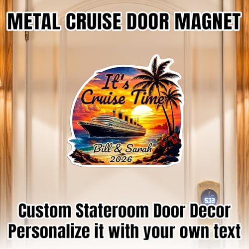 Imán decorativo para puerta de crucero personalizado miniatura 2