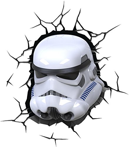 Preisvergleich Produktbild 3D Licht Star Wars Stormtrooper Wandlampe