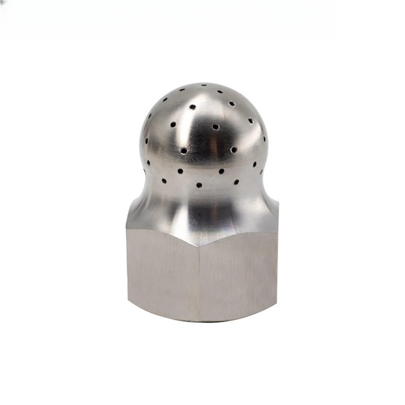 Fixation Boule de Pulvérisation Buse poreuse en acier de boule pulvérisation vers le bas la buse sphérique 240 ° 120(9)