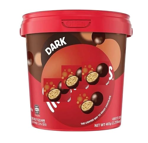 モルティーザーズ DARK チョコレート バケツ 465g ASMR モッパン 韓国のお菓子 [並行輸入品]のサムネイル