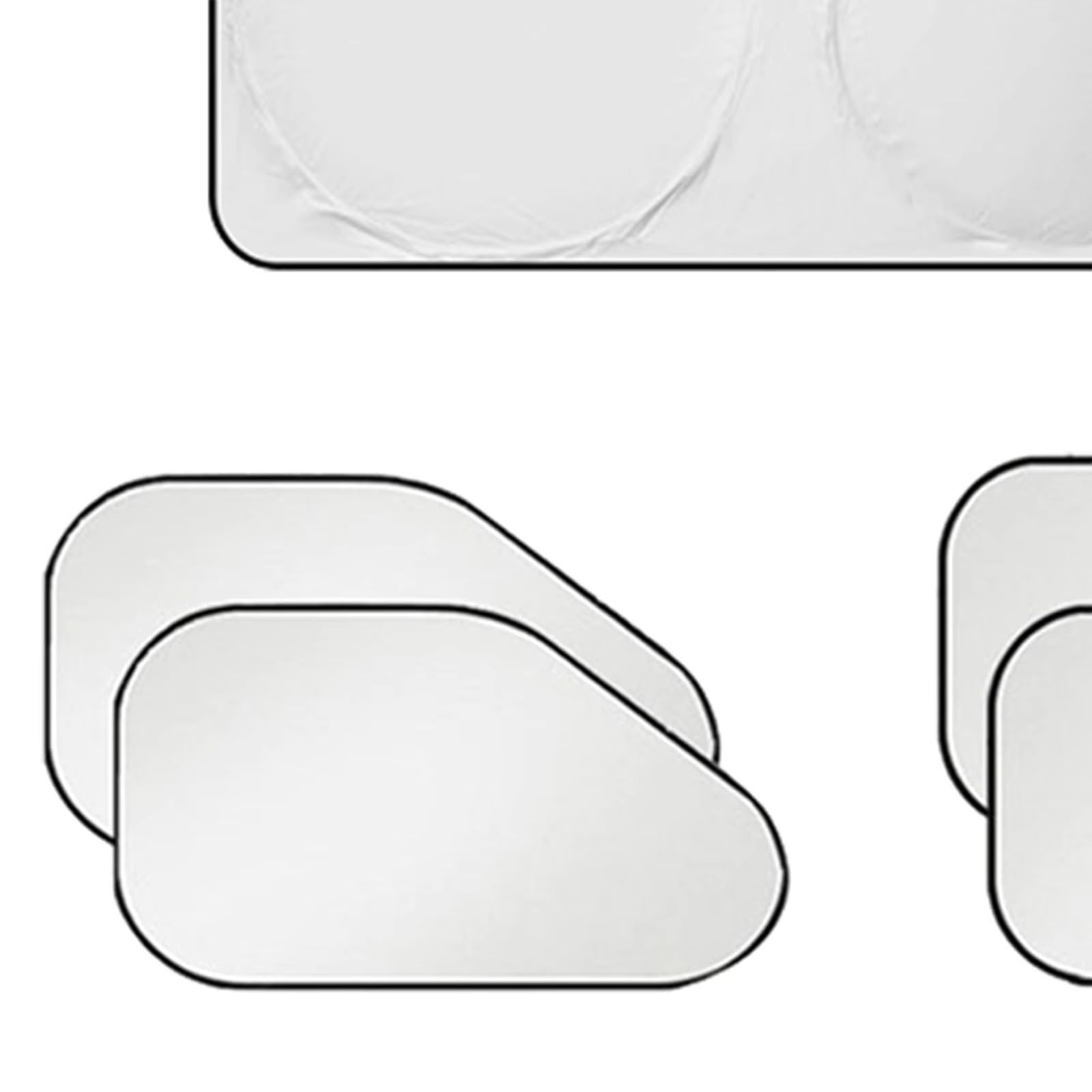 Parasole 6 Pezzi Tendine Parasole Per Auto Tendine Parasole Oscuranti La Privacy Visiera Parasole Con Ventose Viaggio Cambio Vestiti Camion Pisolino Parasole Auto