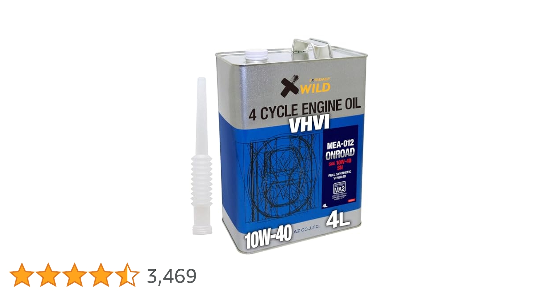 Amazon.co.jp: AZ(エーゼット) バイク用 4サイクル エンジン