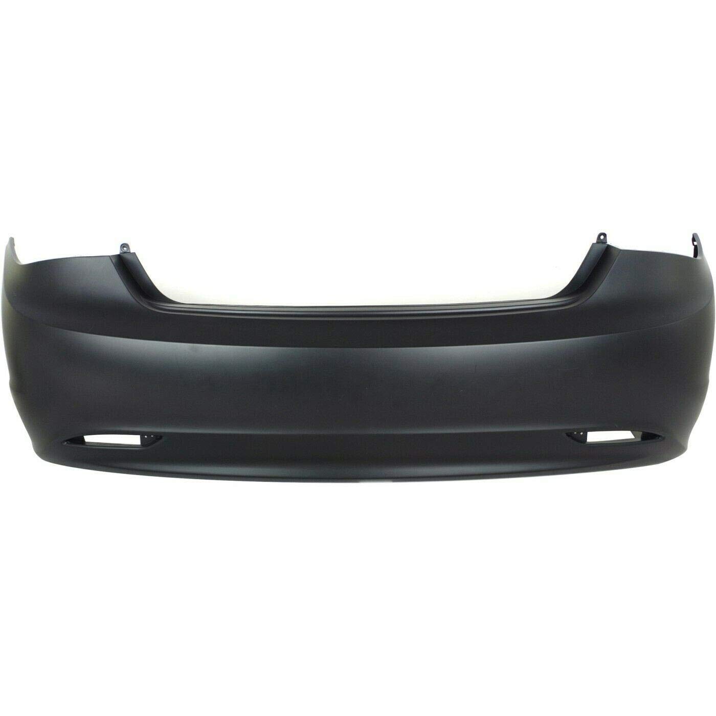 FitParts Compatible with Rear Bumper Cover Fascia 2011-2013 Hyundai Sonata GLS GL Limited SE 2.0T Sedan. New Primed Without Sensor Holes. HY1100175 866103Q000