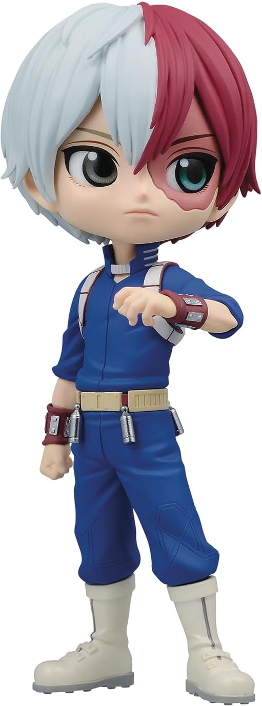 Banpresto My Hero Academia Q posket-SHOTO TODOROKI-(ver.A), Multiple Colors (BP17618)