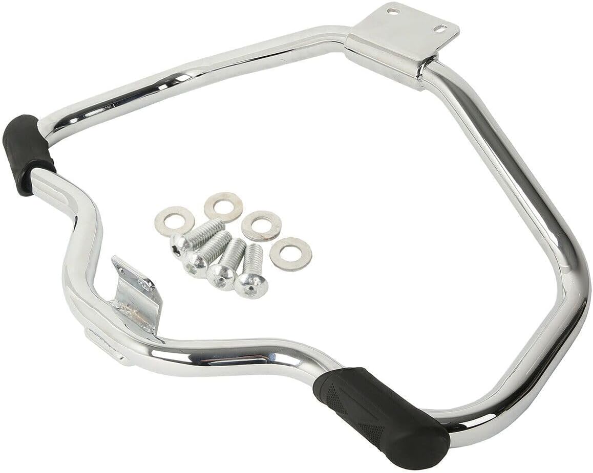 Mustache Engine Guard Highway Crash Bar Iron Chrome,Fit Testing