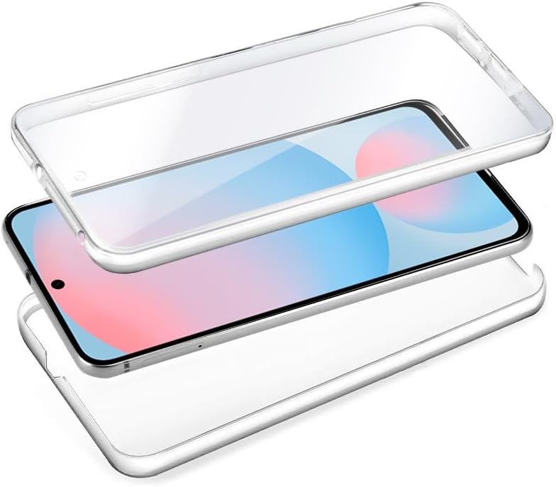 Cool 3D Silicone Case for Samsung S721 Galaxy S24 FE (Transparent Front + Back)