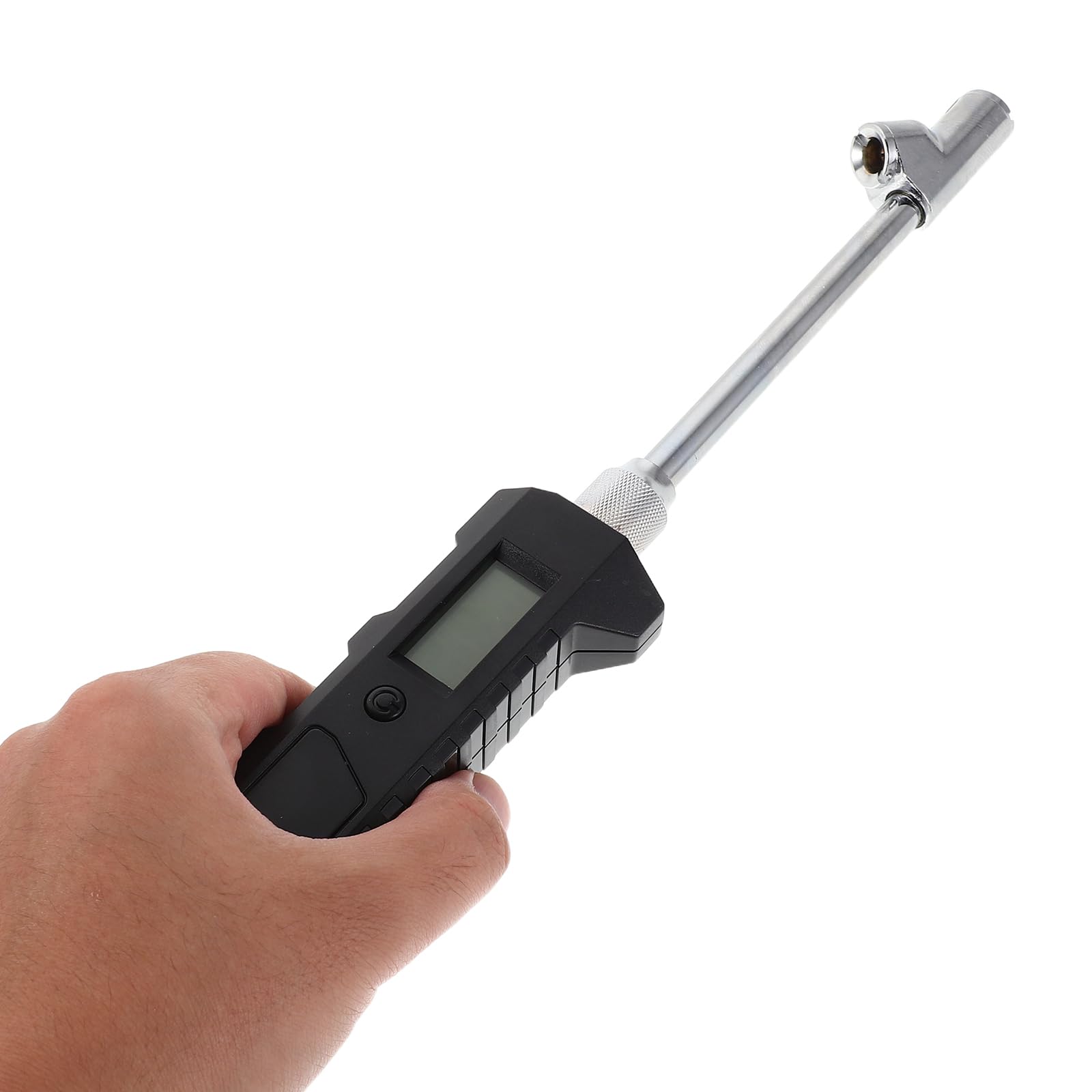 Happyyami Manometro digitale per pneumatici con display LCD, lettore portatile per la pressione dell'aria, misuratore di precisione per pneumatici, per auto, camion, bici e biciclette.