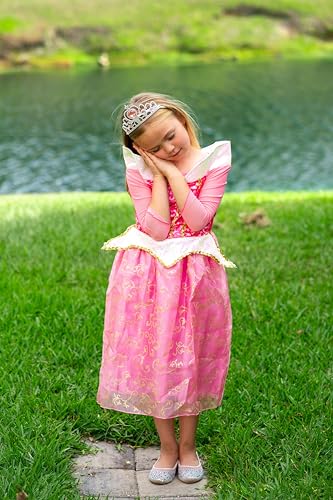 Vestido de Princesa Rosa para Niñas miniatura 4