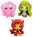 Monster High Minis Getting Ghostly Draculaura, a Circus Ghouls Venus McFlytrap and an Original Ghouls Toralei Figures, 3 Pack