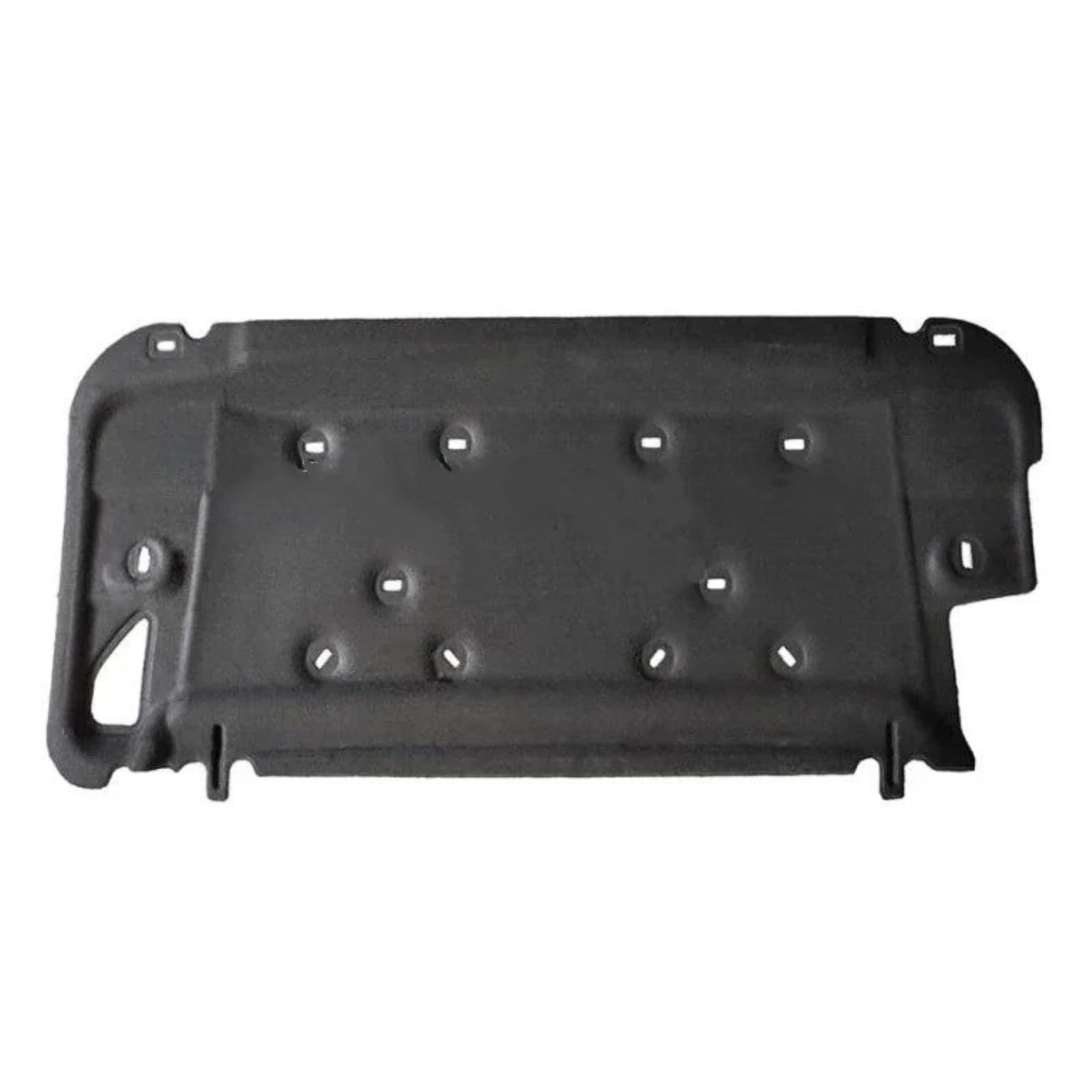 Xexjhqq One Color Car Hood Engine Insulation Pad For Land For Rover For Evoque 2010-2018 Heat Sound Insulation Cotton Front Hood Engine Firewall Mat Pad Cover Noise Deadener