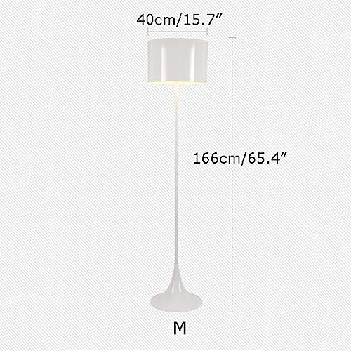 Lámpara de pie de poste alto de estilo nórdico con base estable de 40 cm 2