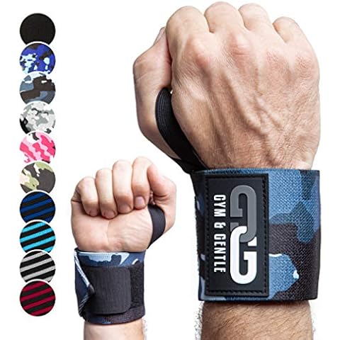 Gym & Gentle Guantes de fitness con reposamuñecas Cover