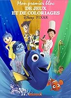 Disney Pixar Mon premier bloc de jeux et coloriages 2508036005 Book Cover