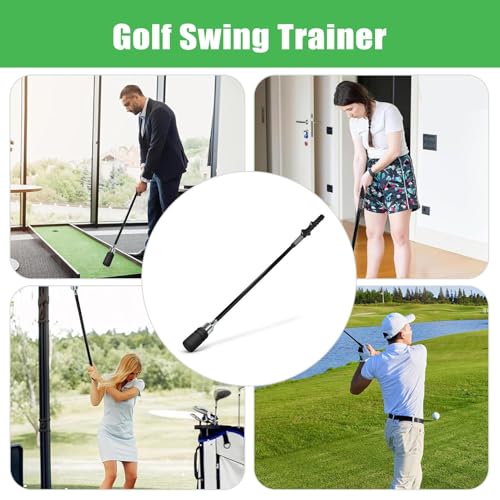 Entraîneur de swing de golf bâton d'échauffement contre les défauts de grip - 4