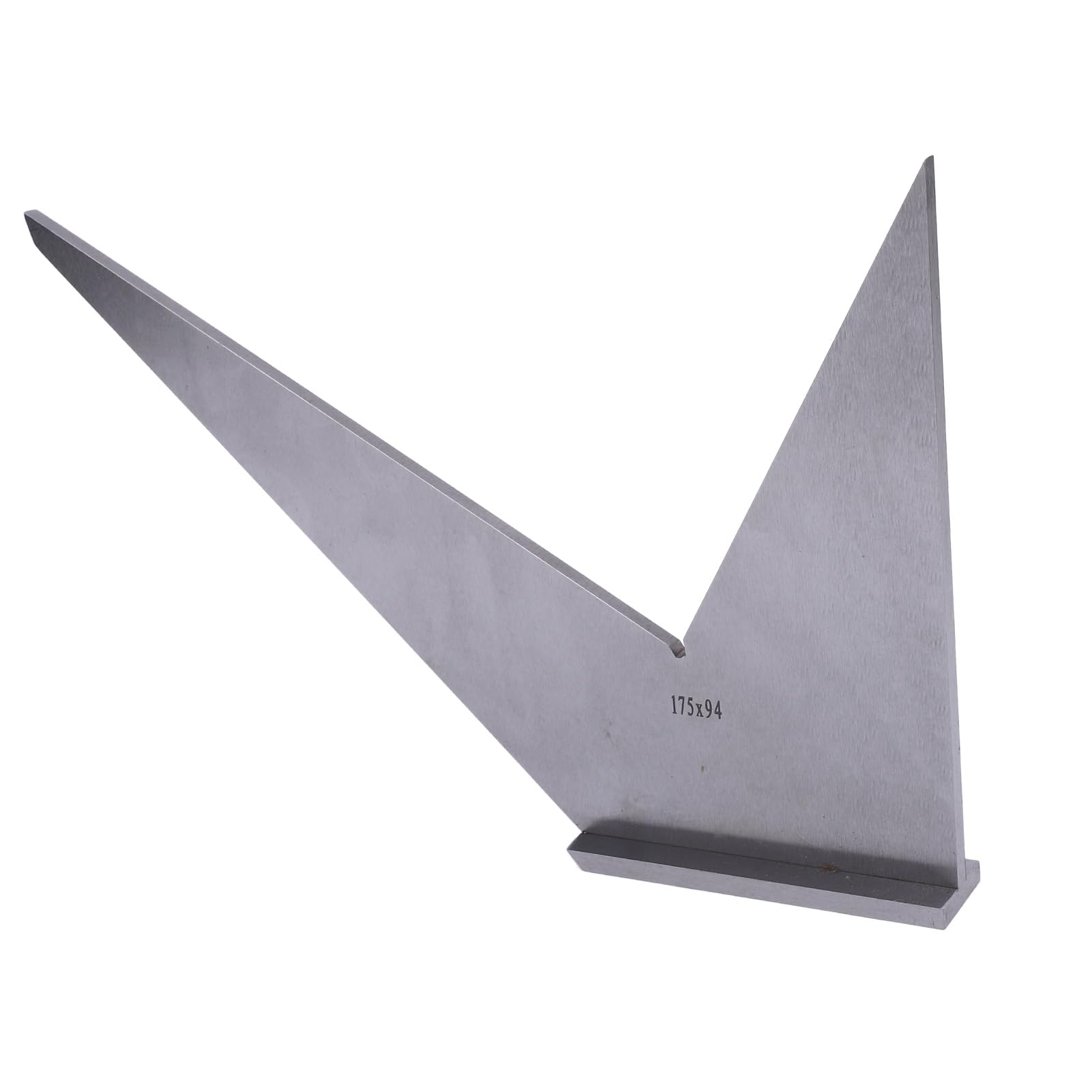 Jiawu Équerre D'ingénieur Machiniste avec Base, équerre de Machiniste Multi-angle 30° 45° 90° 120°, Outil de Règle D'onglet en Acier au Carbone pour la Mesure des Pièces, Menuisier