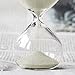 SWISSELITE Puff Sand Timer, Hourglass Sand Timers, Inspired Glass for Home, Desk, Office Decor