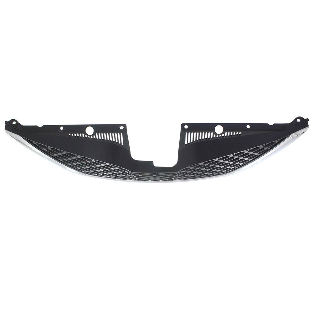 Rejilla Central Para Parachoques Delantero De Toyota Sienna 2011-2015 – Plástico Gris Texturizado, Ajuste Directo