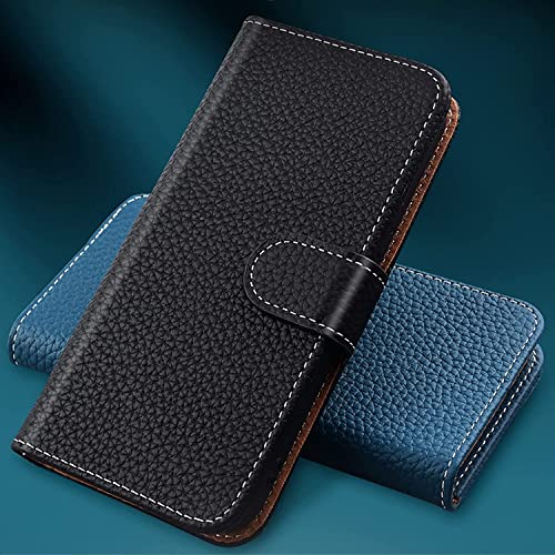 Étui iPhone 13 Pro portefeuille cuir marron avec support clapet aimanté - 7