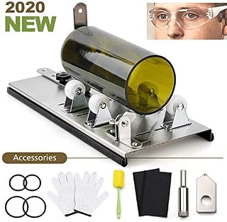DoreenBow Bottle Cutter Kit Glass Bottle Cutter Tool for Round, Square and Oval