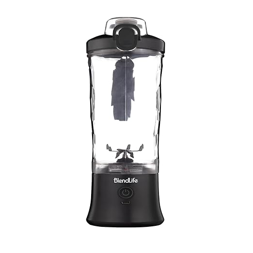 Blendlife Pro 230W 600ml Portable Blender With Sippe Blendlife Pro 230W 600ml Portable Blender With Sippe