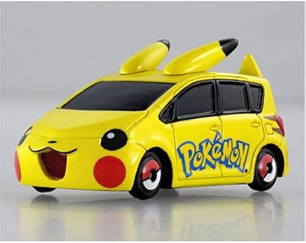 Amazon ポケモントミカ Newピカチュウカー ミニカー ダイキャストカー ホビー