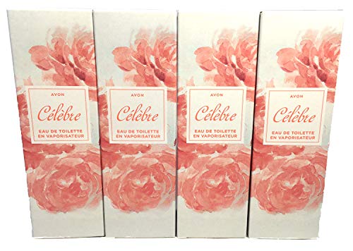 Avon Celebre Eau de Toilette Pour Femme 50ml parfum floral lot de 4