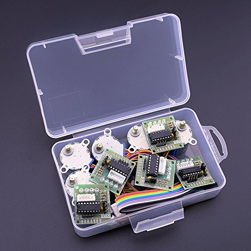 ELEGOO 5 Sets 28BYJ-48 ULN2003 5V Stepper Motor with ULN2003 Driver Board - Image 6