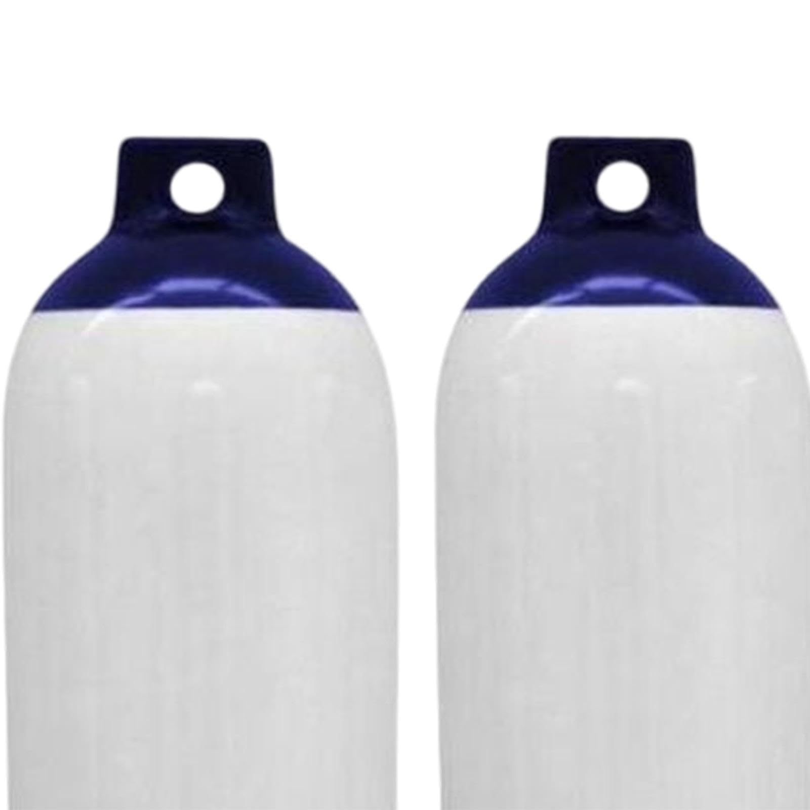 2 Piezas Defensas para Barco Inflable Accesorio Náutico con Cuerda Ojales Reforzados Material PVC Funcionalidad Antigolpes Adecuado para Pesca