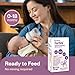 Nutricia Fortini Infant Formula - Milk-Based Baby Formula for Energy & Growth Support - Ready-to-Feed & Nutrient-Dense Baby Formula with Iron for Energy - 4 fl oz carton (30 Pack)