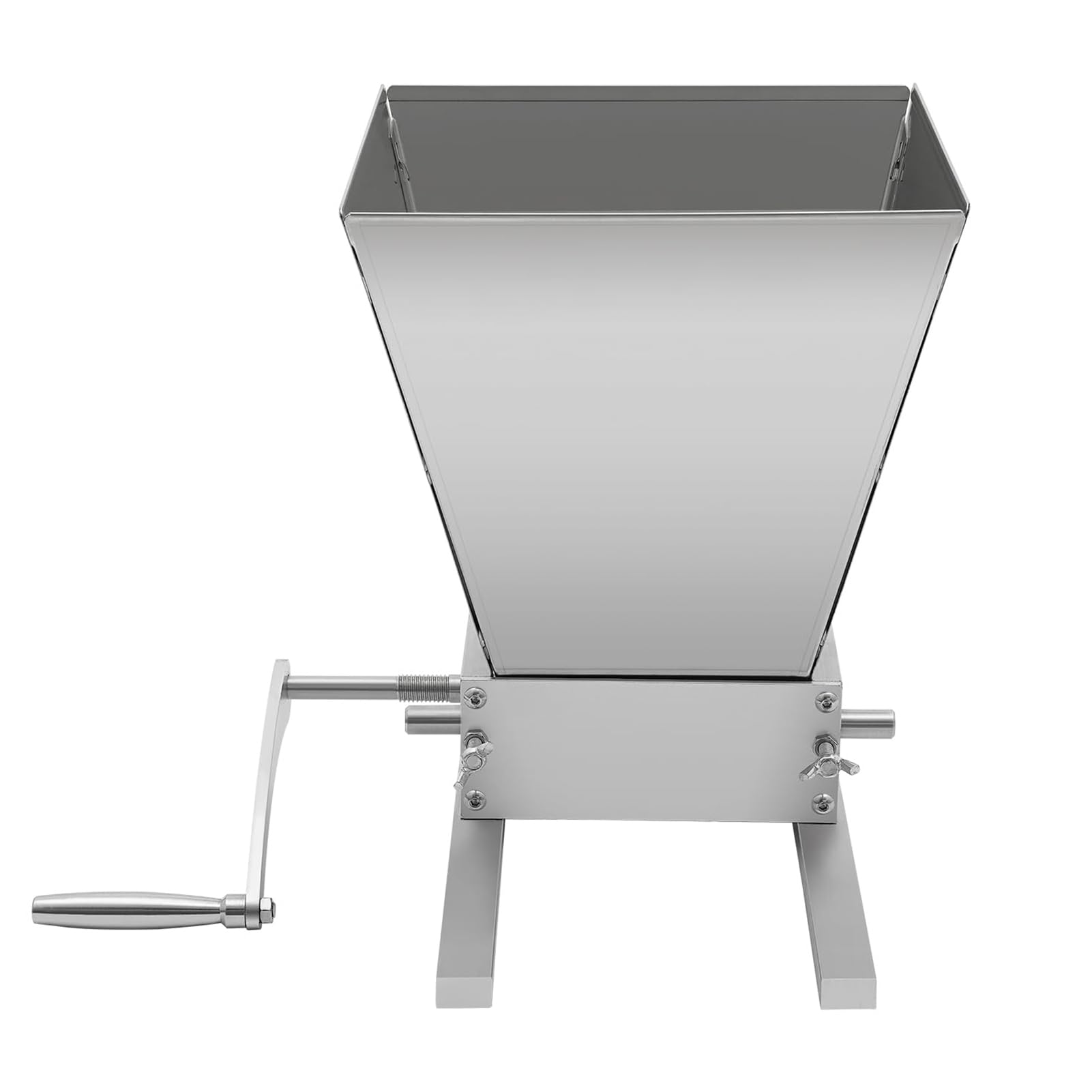 Moulin à grain manuel acier inoxydable rouleau réglable meulage précision trémie 21 cm