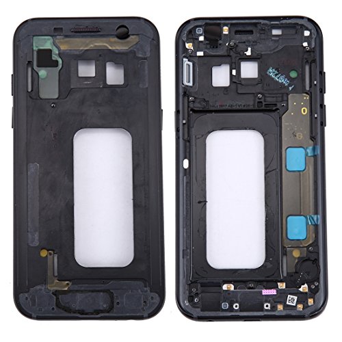 Lunette de cadre moyen supérieure Galaxy A3 2017 réparer châssis tordu noir A320