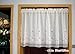 choicehot Cortinas bordadas blancas con patrón de crisantemo, borde de encaje, elegante,...