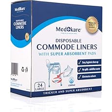 Image of Medokare Commode Liners. Brand catalog list of Medokare. 