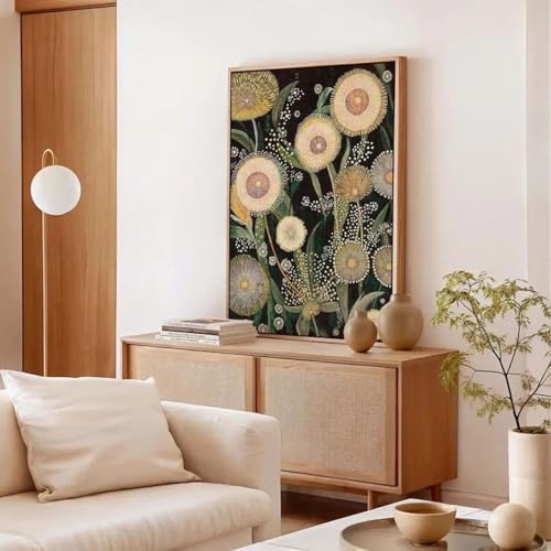 Impression toile pissenlit style Kusama pour une ambiance zen - 2