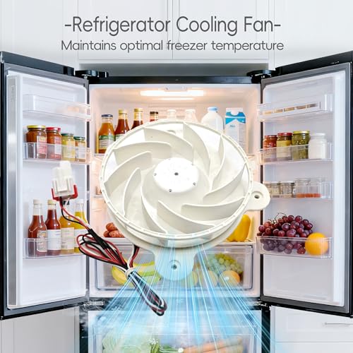 DA31-00287B DA31-00334D DA31-00342A Replacement for Samsung Refrigerator Fan Motor, Model 12035GE 12M YT, Compatible with DA31-00287A DA31-00334C DA31-00340A Parts by LongZhangDZ - Image 7