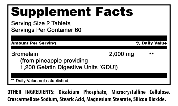 Amazing Nutrition B0CF2SJJXQ Bromelain Supplement