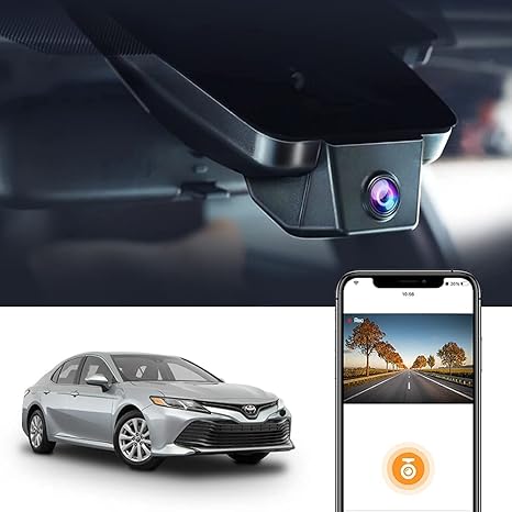 Fitcamx 4K Dash Cam Suitable for Toyota Camry 2020 2019 2018 LE SE XLE ...