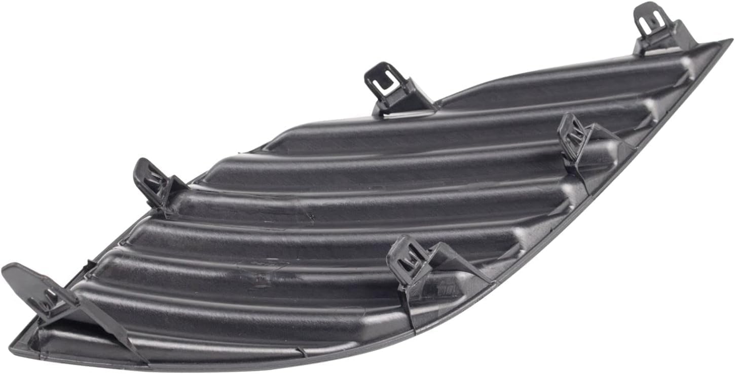 DAT AUTO PARTS Driver and Passenger Side Fog Light Cover Bezel Bumper Insert Pair Fits 2018-2020 Toyota Camry SE Midsize Sedan, Black Textured Plastic, Replaces TO1038209, TO1039209, 5204052090