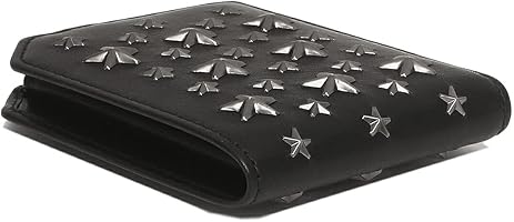 ジミーチュウ　二つ折り財布　ブラック Amazon | [ジミーチュウ] 二つ折り財布 アルバニー ブラック メンズ