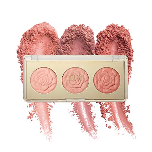 Milani Rose Blush Trio Palette - Floral Fantasy (0.42 Ounce) Vegan, Cruelty-Free Powder