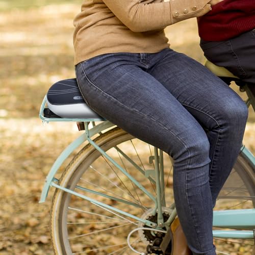 Showbean Bicycle Manned Cushion Bike Rear Seat Child Bike Seat Bike Back Shelf Seat Cushion Bike Rear Cushion Bike Rear Saddle Mountain Bike Carrier Children Back Seat thumb #6
