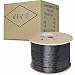 VIVO Black 500ft Bulk Cat6, Full Copper Ethernet Cable, 23 AWG | Cat-6 Wire, Waterproof, Outdoor, Direct Burial (CABLE-V014)