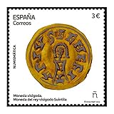 España 2024 Moneda del Rey visigodo Suintila Sello Correo